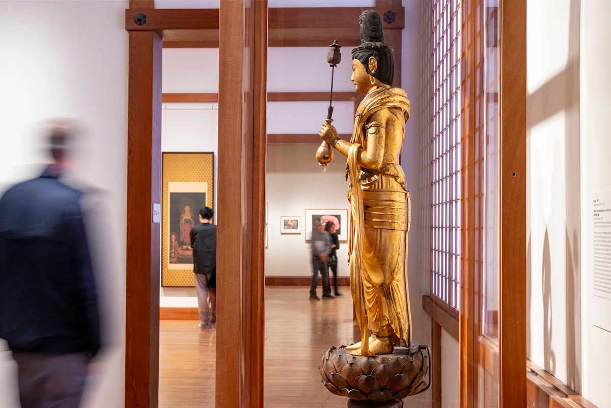 Miroku, Bodhisattva of the Future (1189) in the Buddhist Art Gallery (278C), Museum of Fine Arts, Boston © Museum of Fine Arts, Boston