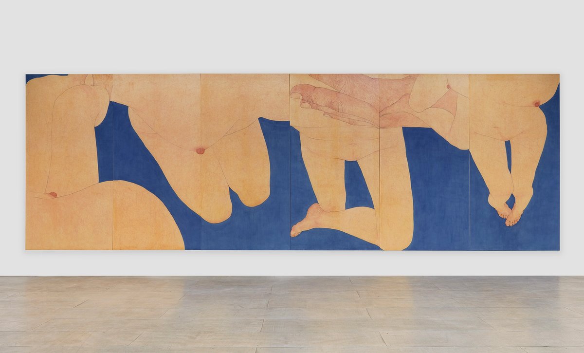 Map: Azure Blue (2025) by Seung Ah Paik Courtesy Gratin