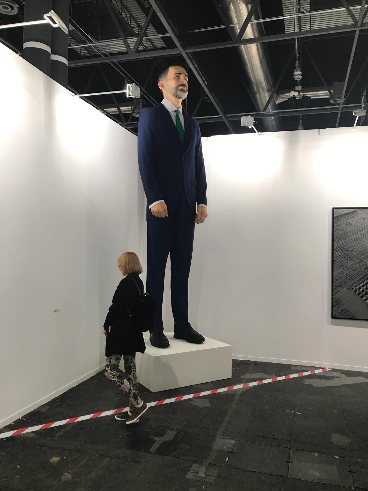 Ninot (2019) by Santiago Sierra and Eugenio Merino Gareth Harris