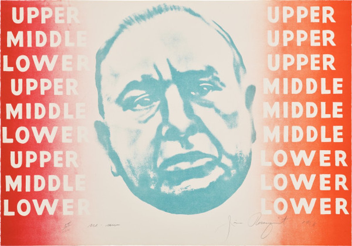 James Rosenquist, See-Saw, Class Systems (G. 22) (1968) carries an estimate of $500-$700 © Image: courtesy of Phillips