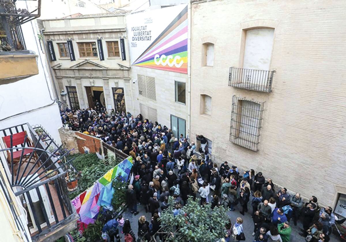 The dismissal of the director of Centre del Carme in Valencia prompted protests
Photo: Irene Marsilla


