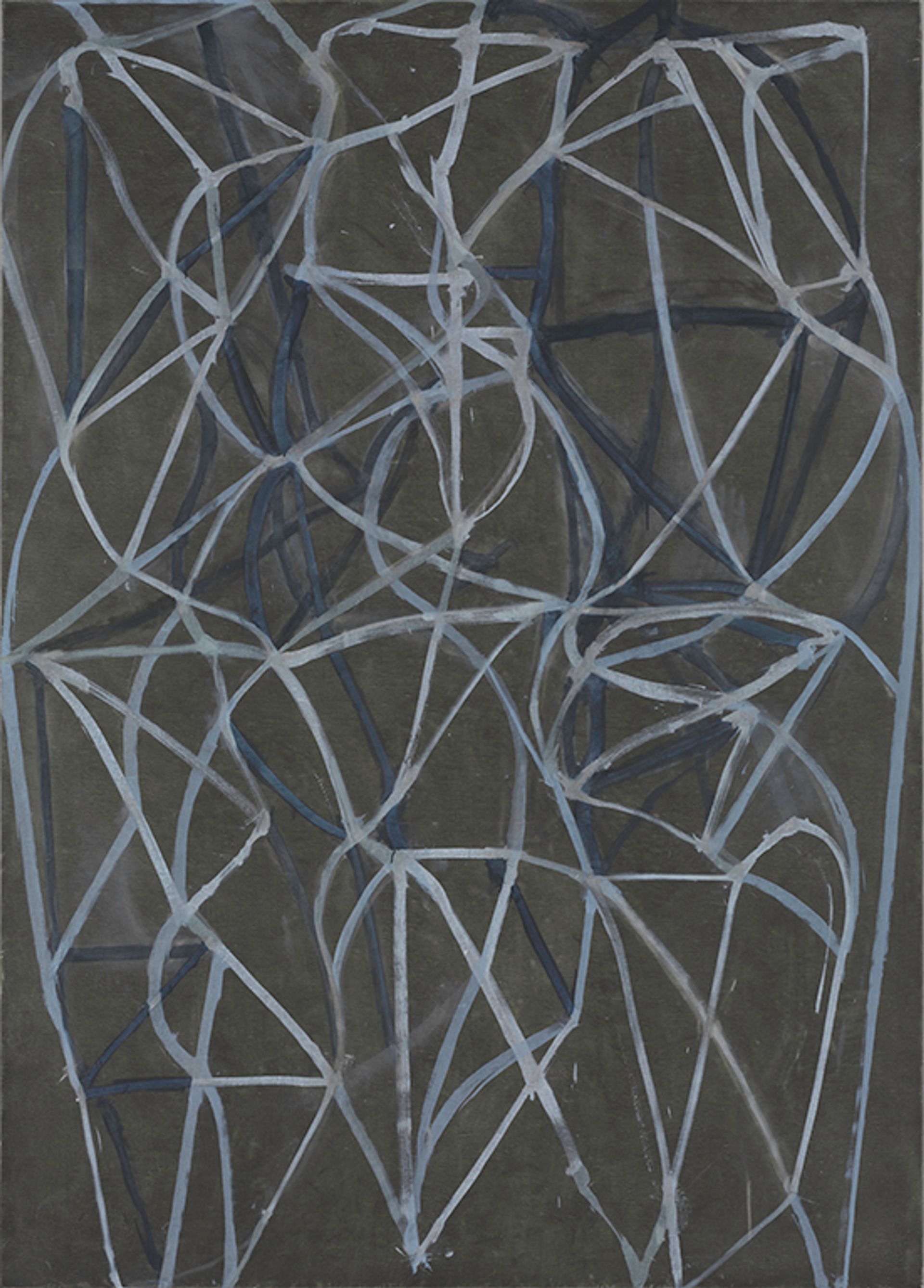 Brice Marden, 3 (1987-88), oil on linen Courtesy of the Baltimore Museum of Art