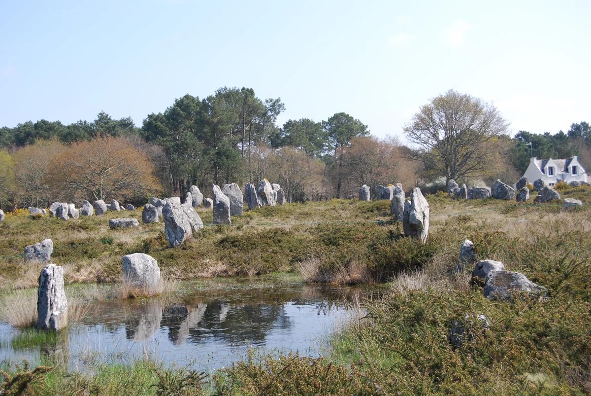 Some of the stones in Carnac, which was originally excavated in the 19th century
Photo: Bettina Schulz Paulsson