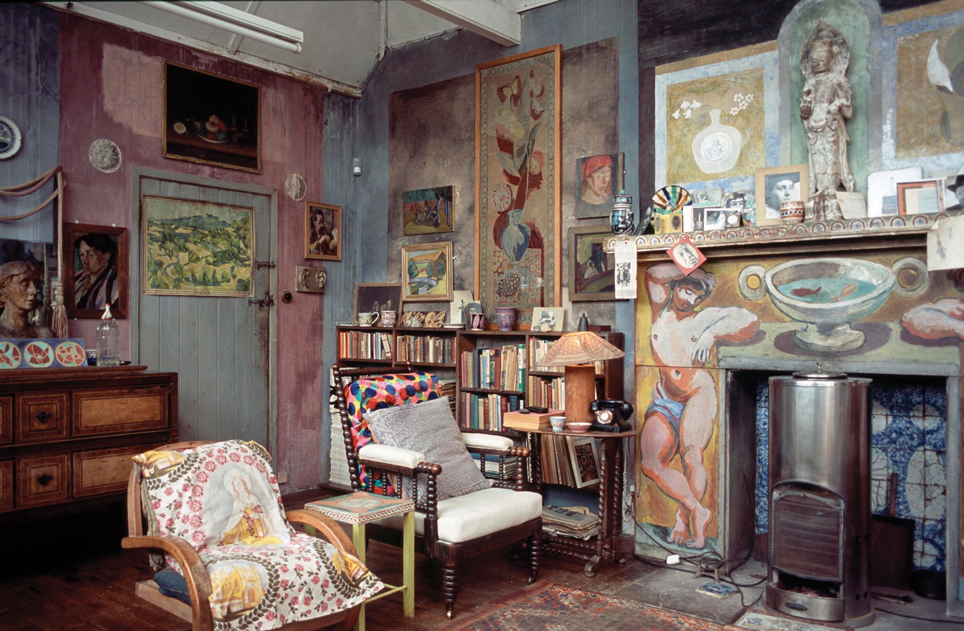 Duncan Grant's studio at Charleston © Tony Tree
