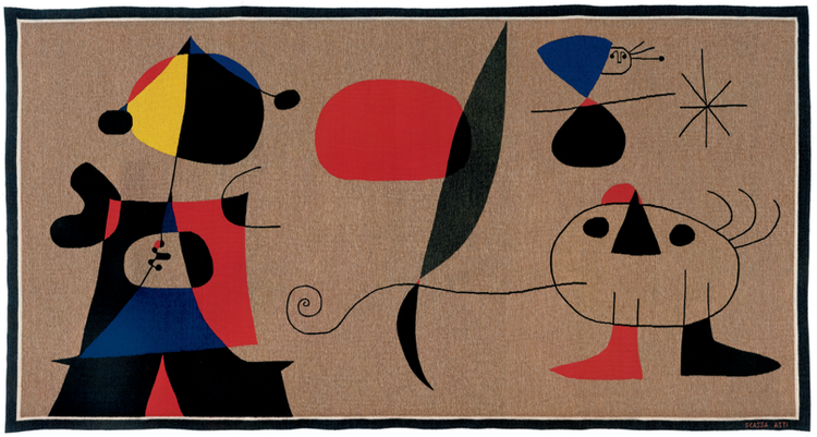 Flood-damaged tapestries by Miro return to Venice museum in time for ...