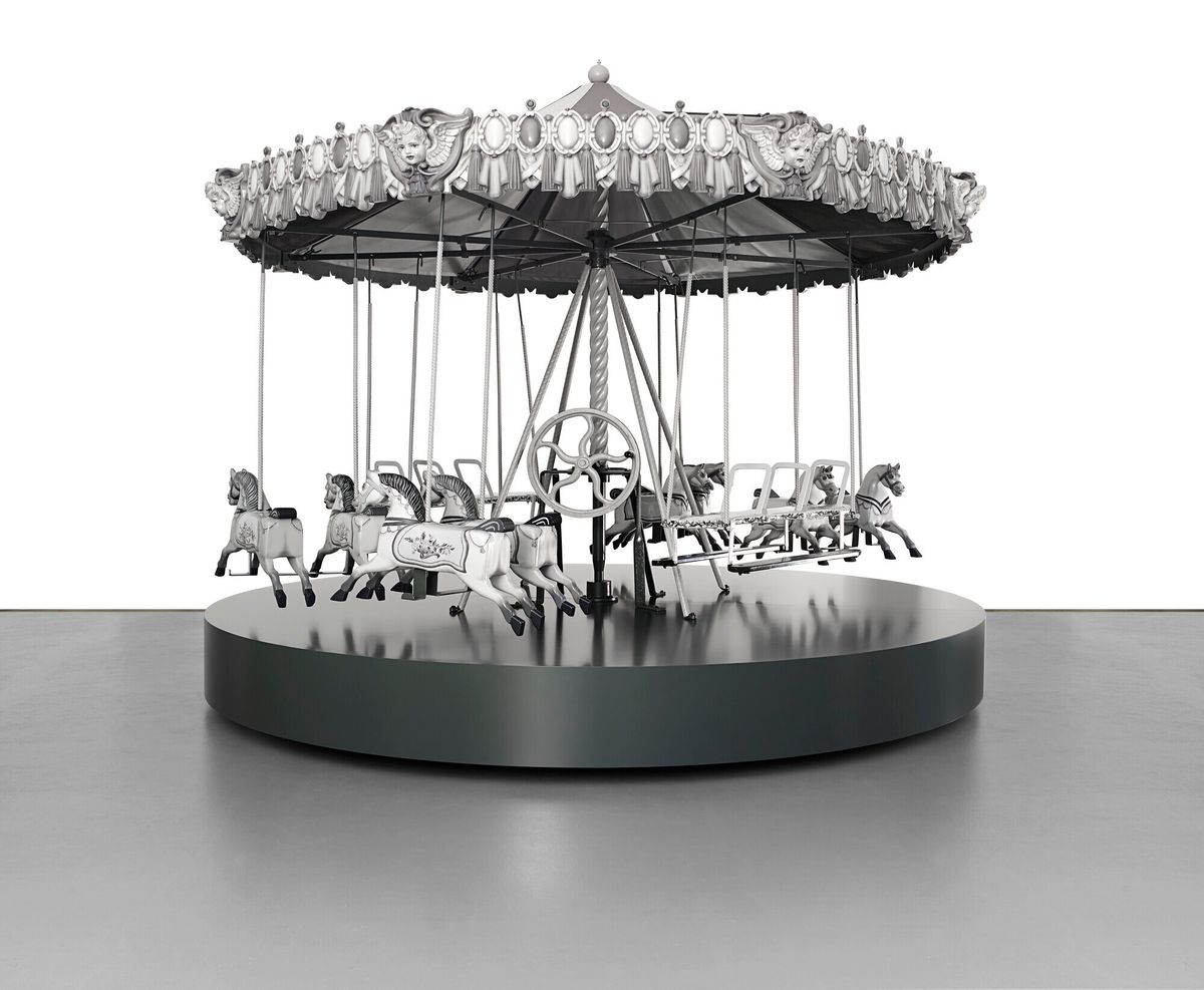 Charles Ray, Revolution Counter-Revolution (1990-2010) (est. $3m-$5m) Courtesy Christie's