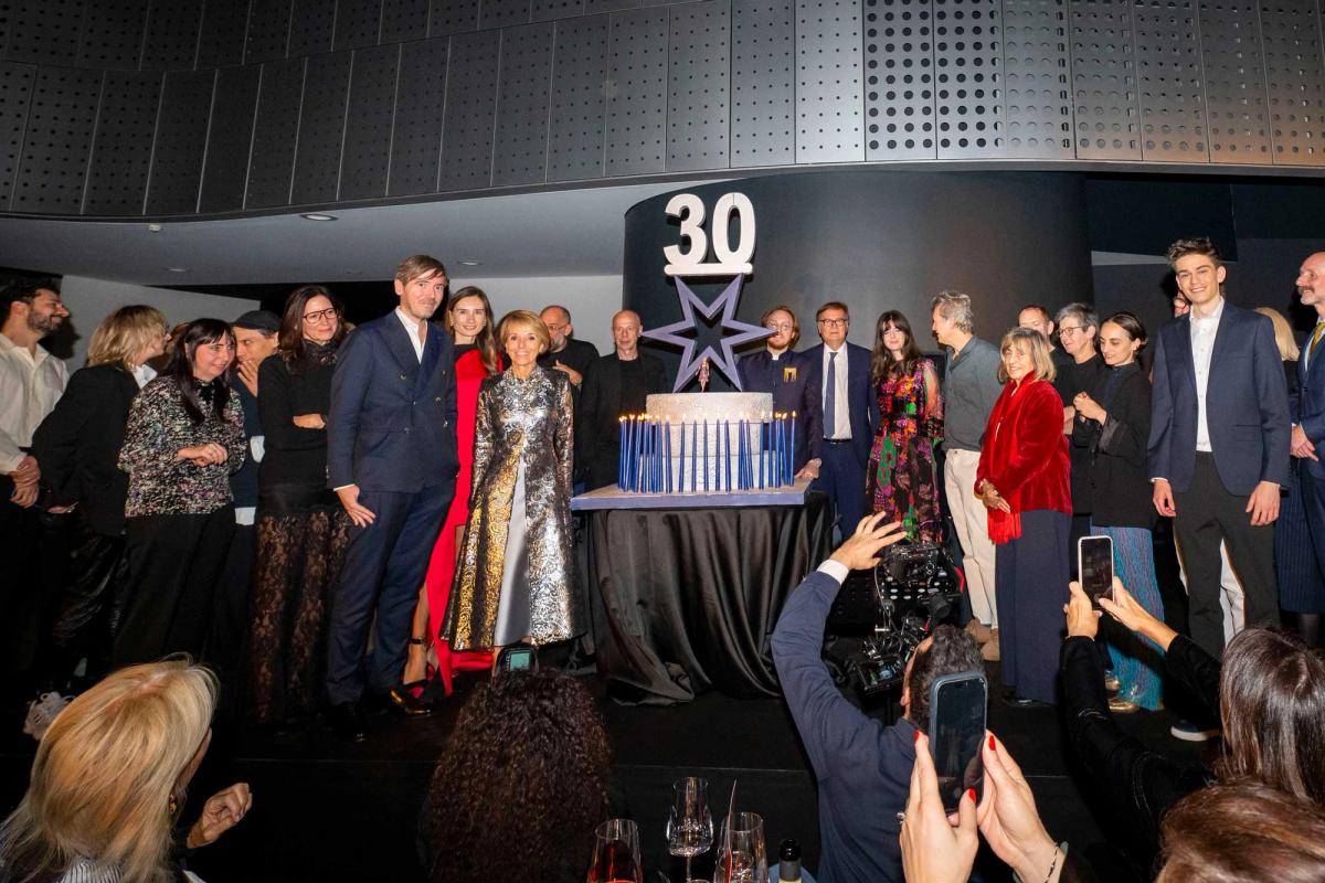 Celebrating 30 years of the Fondazione Sandretto Re Rebaudengo in Turin
Photo: Giorgio Perottino