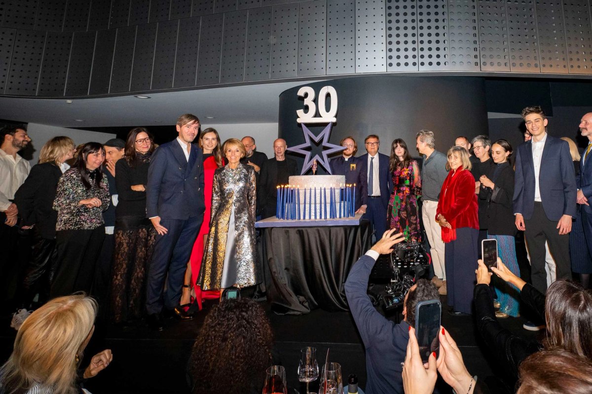 Celebrating 30 years of the Fondazione Sandretto Re Rebaudengo in Turin
Photo: Giorgio Perottino