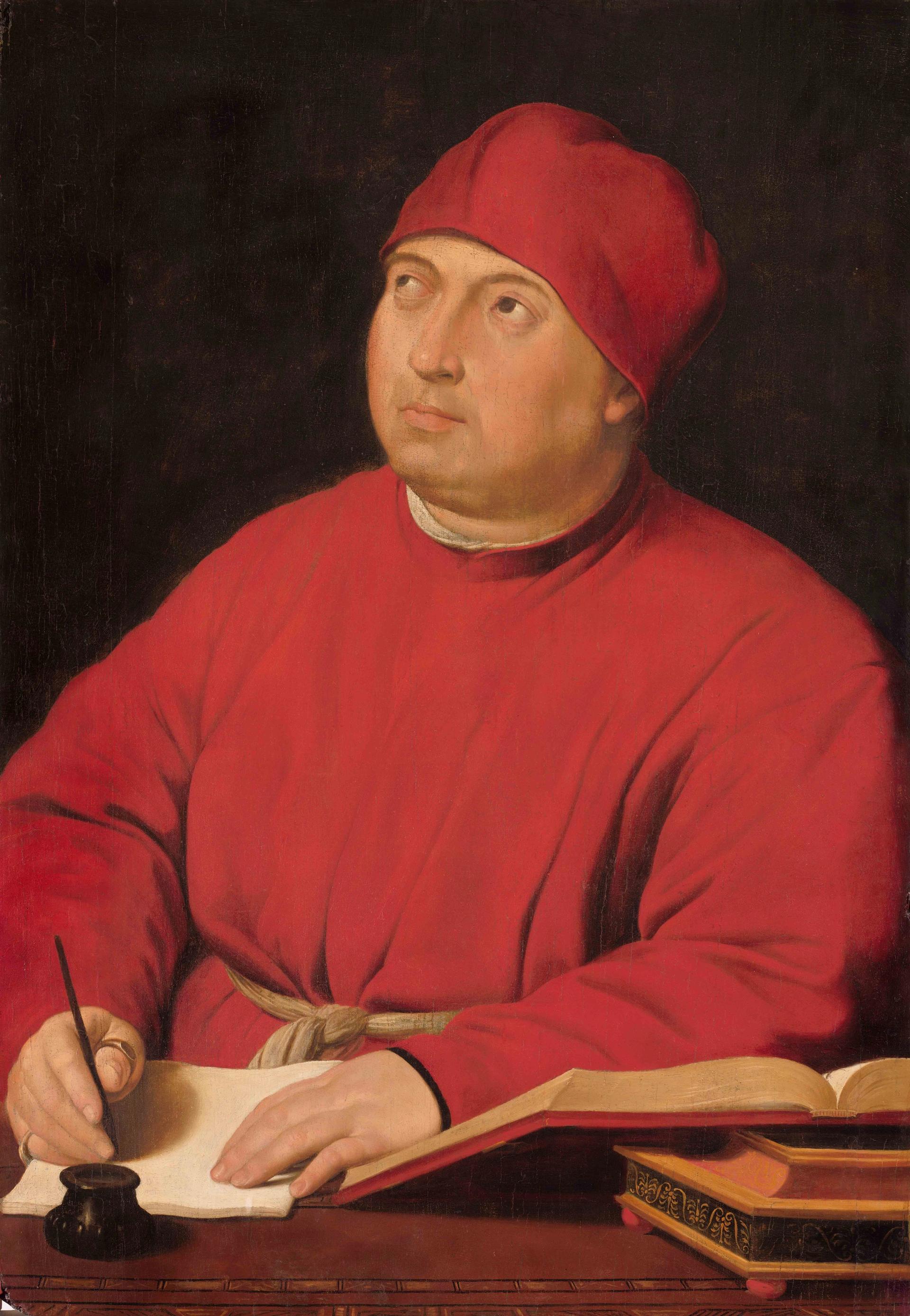 Raphael, Tommaso Inghirami (around 1510) Courtesy of the Isabella Stewart Gardner Museum, Boston