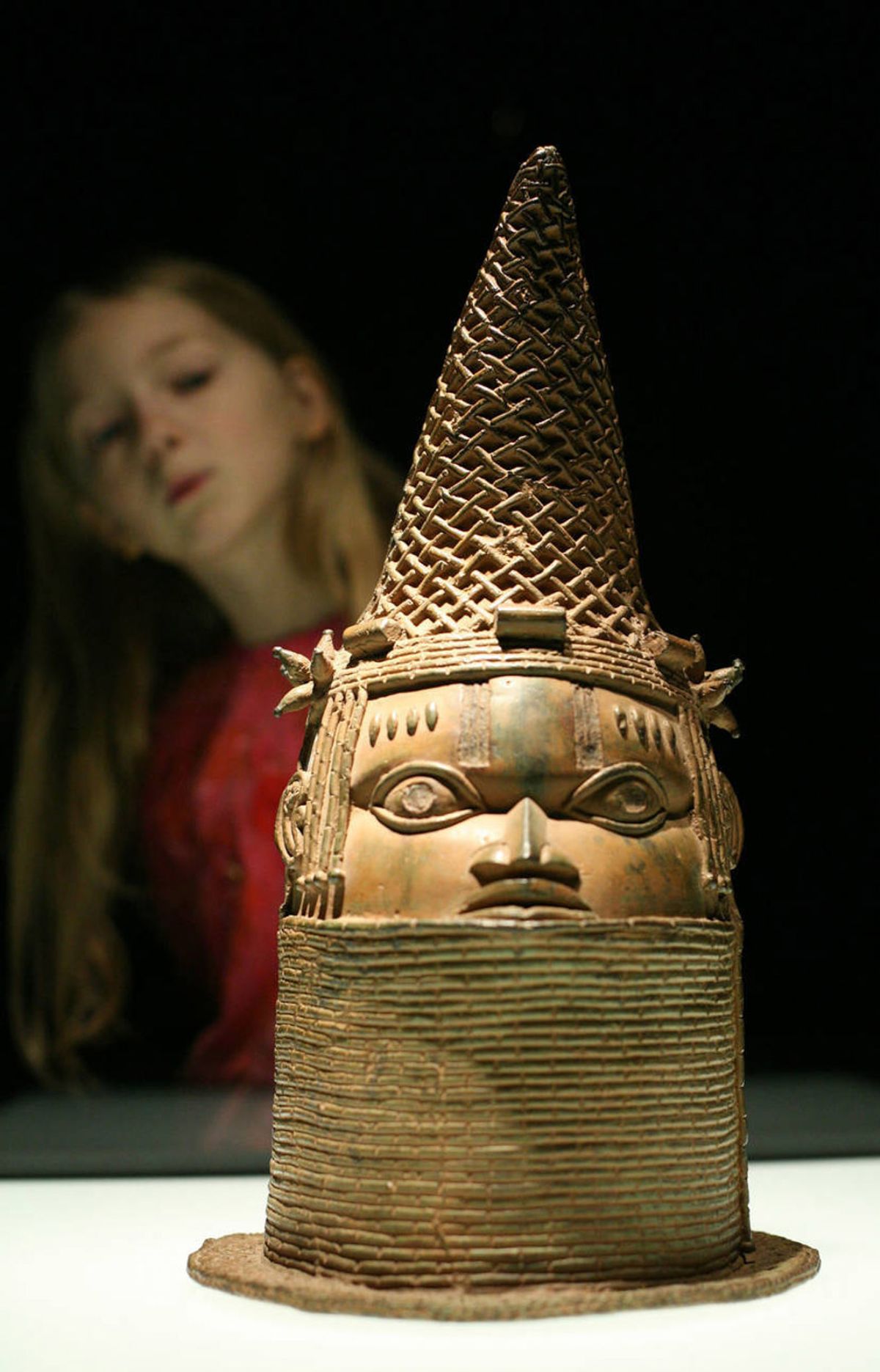 The German government has said it will return Benin bronzes in its public collections, including this Queen Head from the Ethnological Museum in Berlin VPC Travel Photo/Alamy Stock Photo
