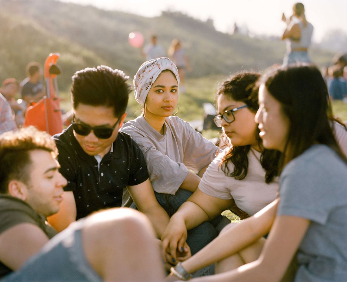 One of the photographs from Max Miechowski's Burgess Park (2018) series, which will be on show at Copeland Gallery for Peckham 24 © Max Miechowski