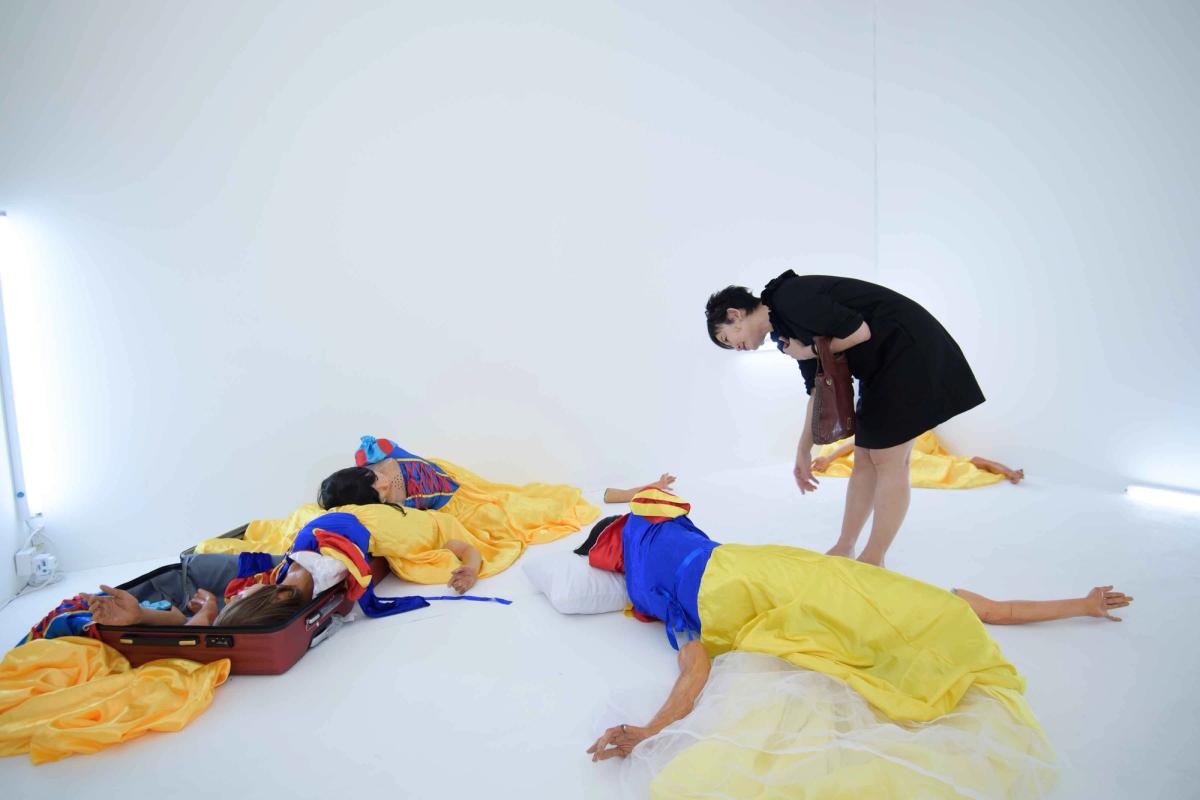 The Columns Gallery's booth at SEA Focus Image courtesy of STPI Creative Workshop & Gallery