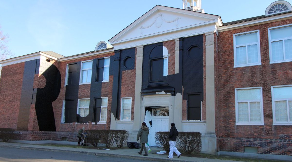 Nick Cave's art installation, Truth Be Told at Jack Shainman's The School in the Hudson Valley village of Kinderhook, New York was voluntarily removed on Sunday by the gallery Photo: Barbara Reina