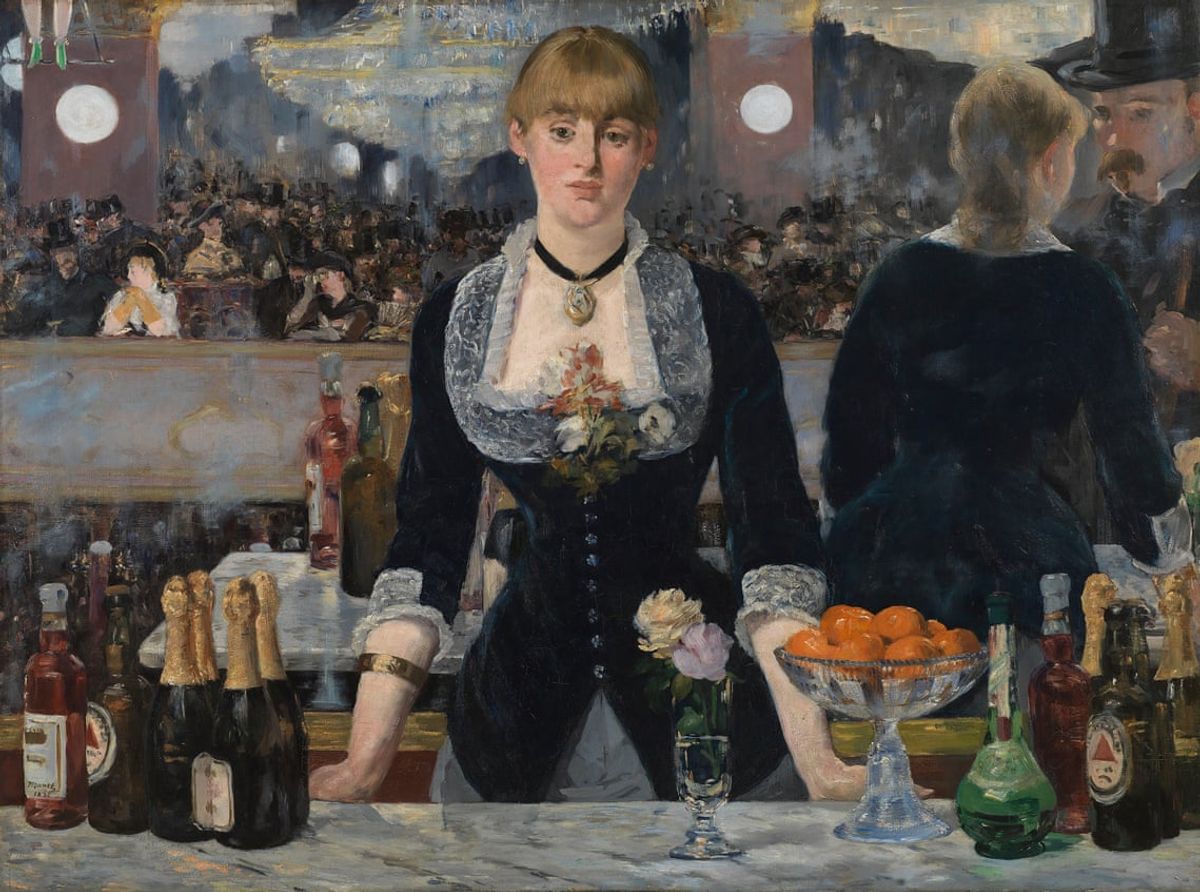 Edouard Manet’s A Bar at the Folies-Bergère (1882) Samuel Courtauld Trust/Courtauld