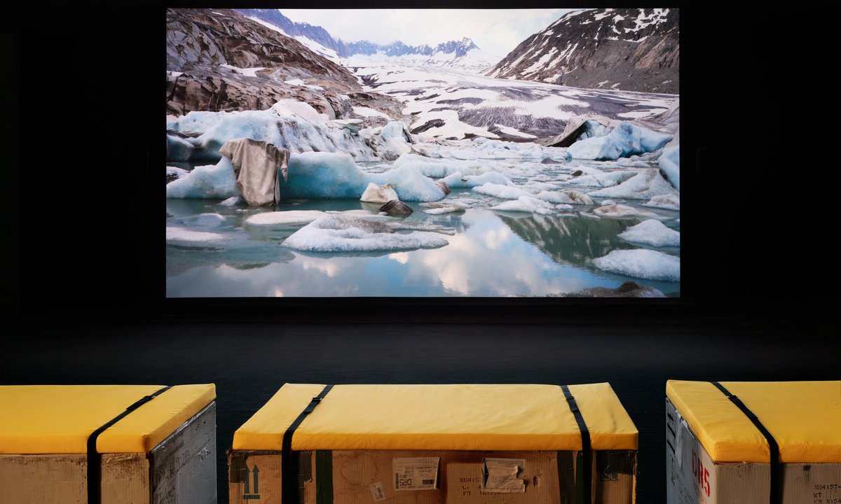 An artist's intimate portrait of a dying glacier