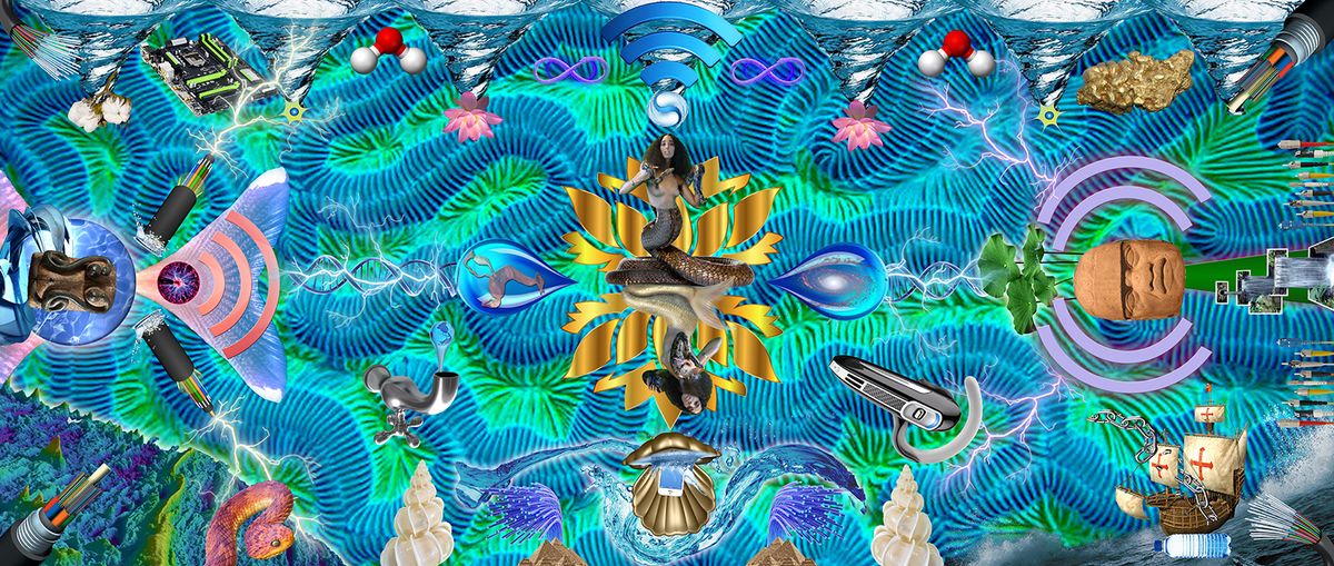 Tabita Rezaire, Dilo (2017) Tabita Rezaire, Courtesy Goodman Gallery, Cape Town, Johannesburg