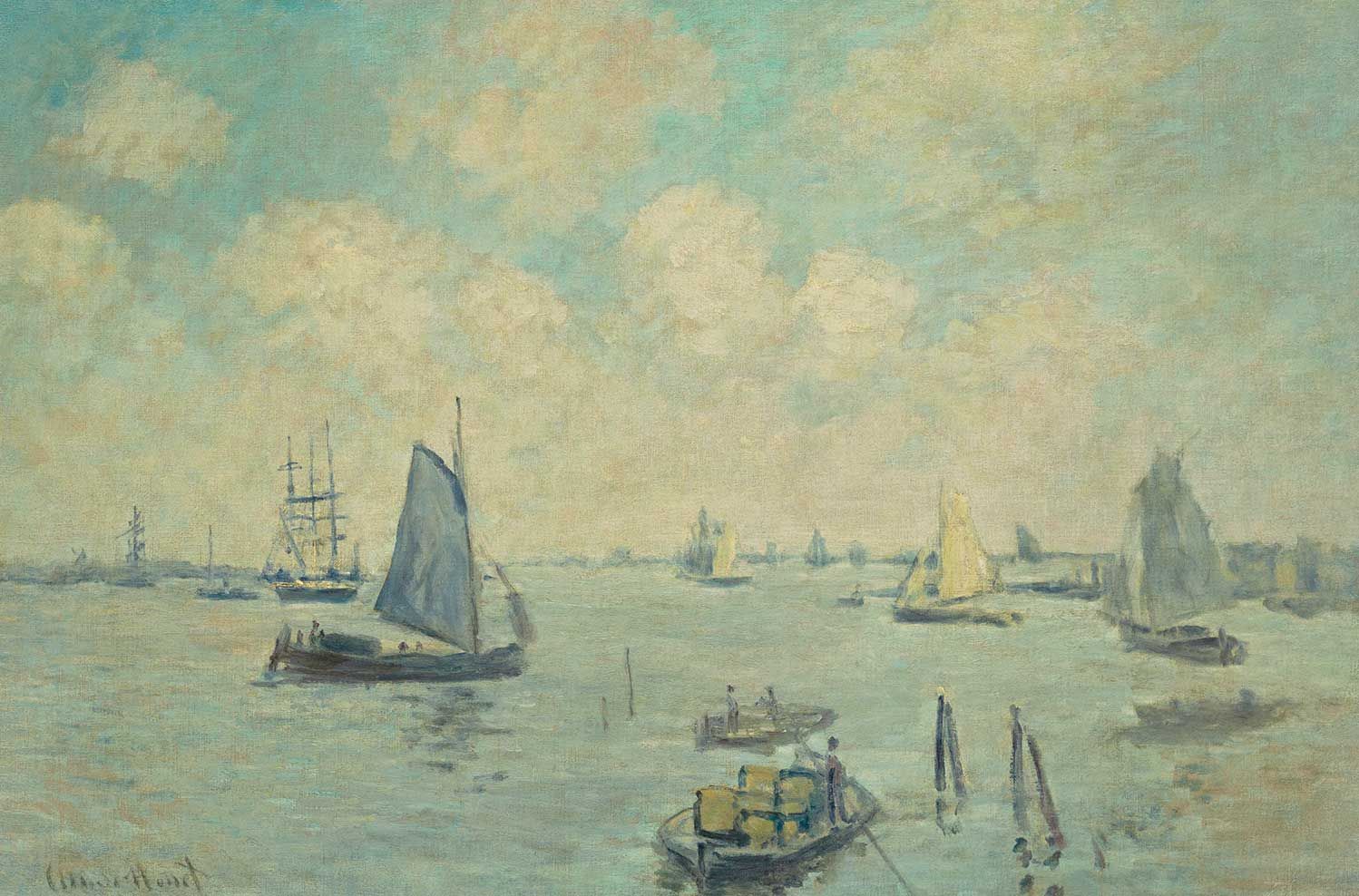Marine, Amsterdam’s value was drastically reduced after the revelation that the original canvas had been lost
