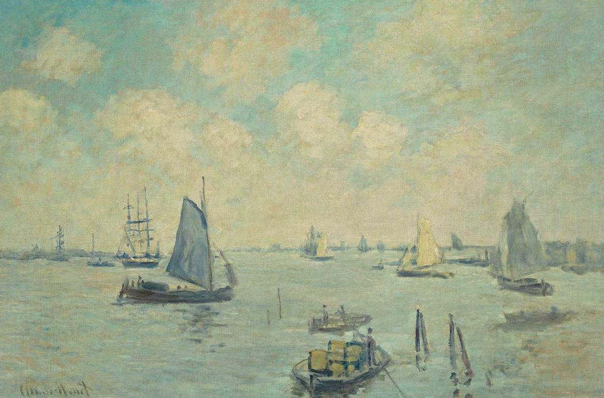 Marine, Amsterdam’s value was drastically reduced after the revelation that the original canvas had been lost