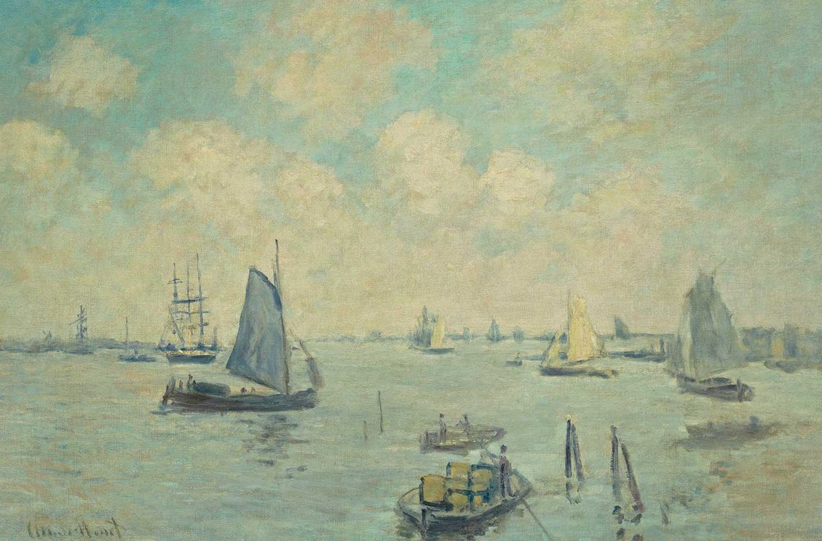 Marine, Amsterdam’s value was drastically reduced after the revelation that the original canvas had been lost