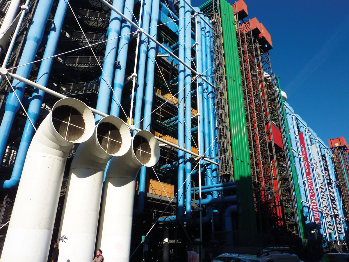 The Centre Pompidou’s landmark building in Paris celebrated its 40th anniversary last year Jeanbaptiste