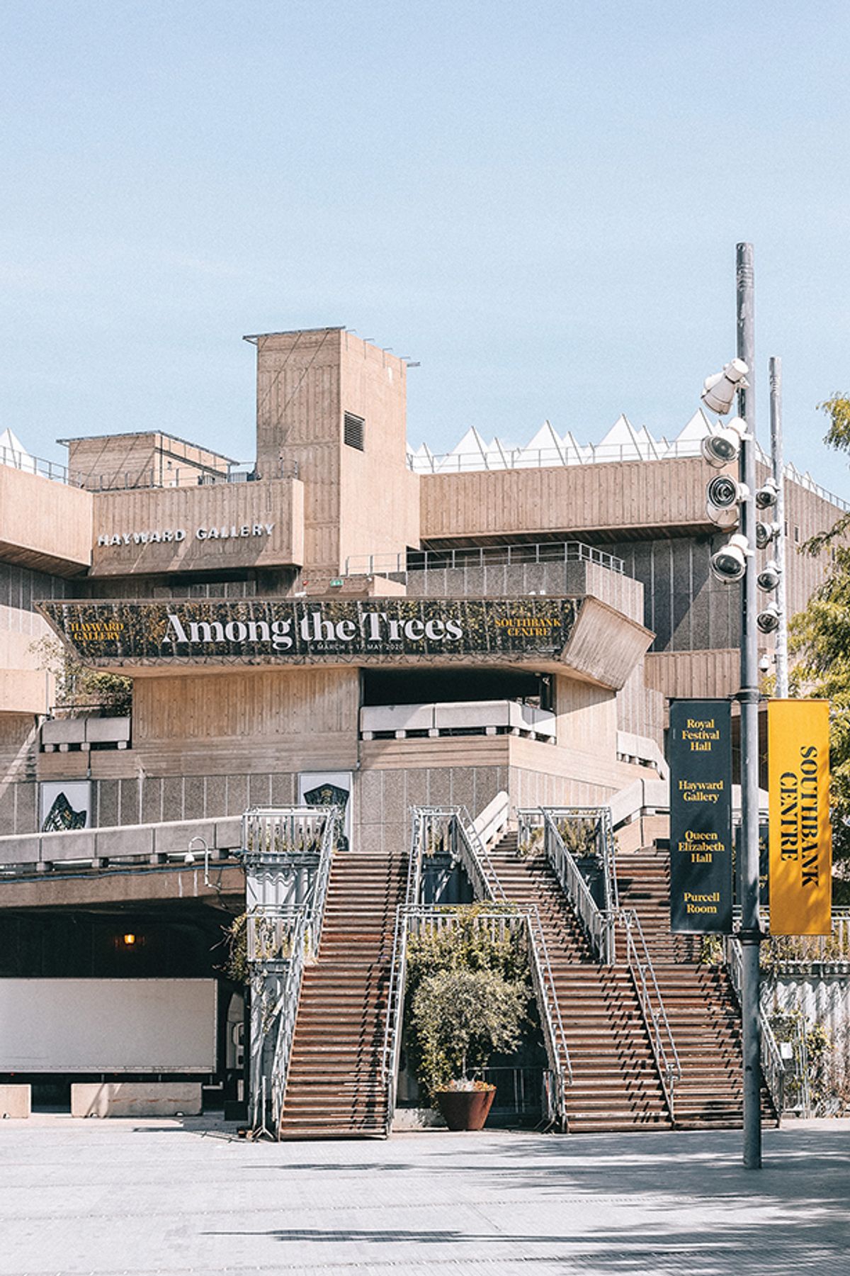 The Hayward Gallery at the Brutalist Southbank Centre, built in the 1950s and 60s; the centre’s management is investigating whether any buildings in the centre contain Raac
© Kutan Ural