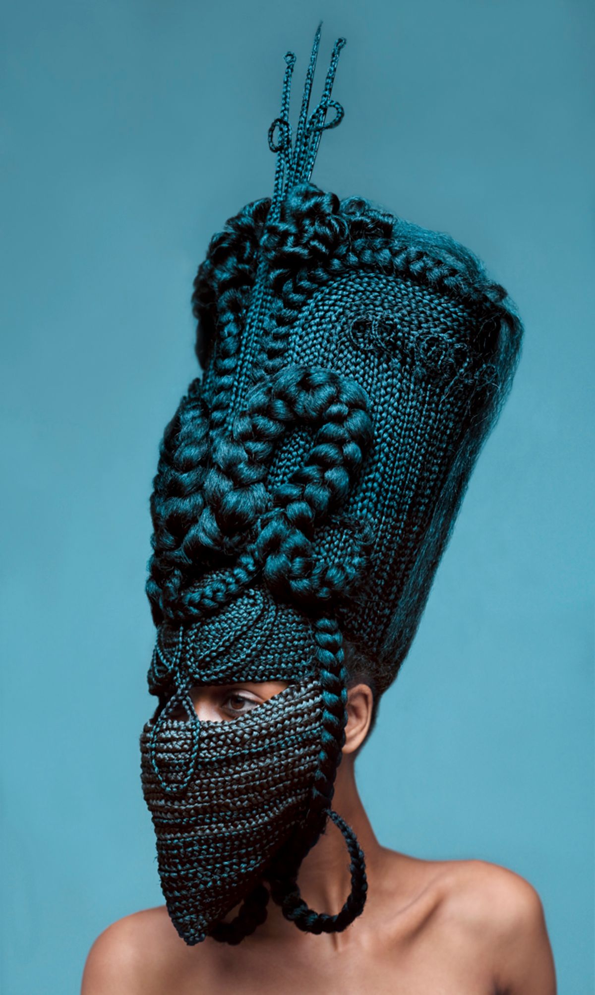 Delphine Diallo's Highness Blue will be included in The Stand's first auction this month Courtesy of the artist and MTArt Agency