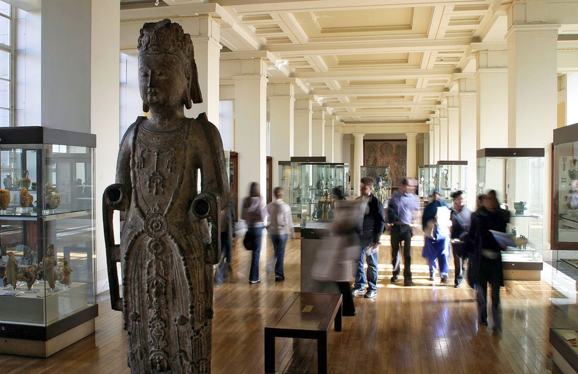 The British Museum's Southeast Asian gallery. Courtesy of British Museum / Twitter
