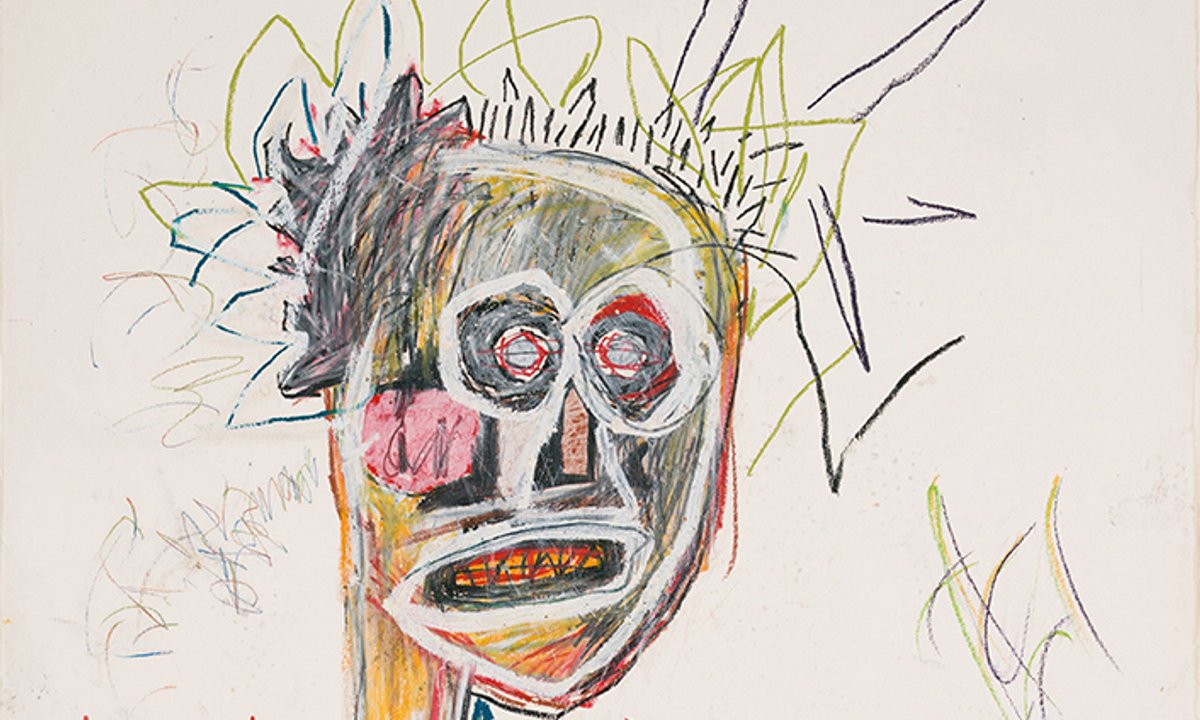 Denmark exhibition invites visitors to come face to face with Basquiat's 'head' works