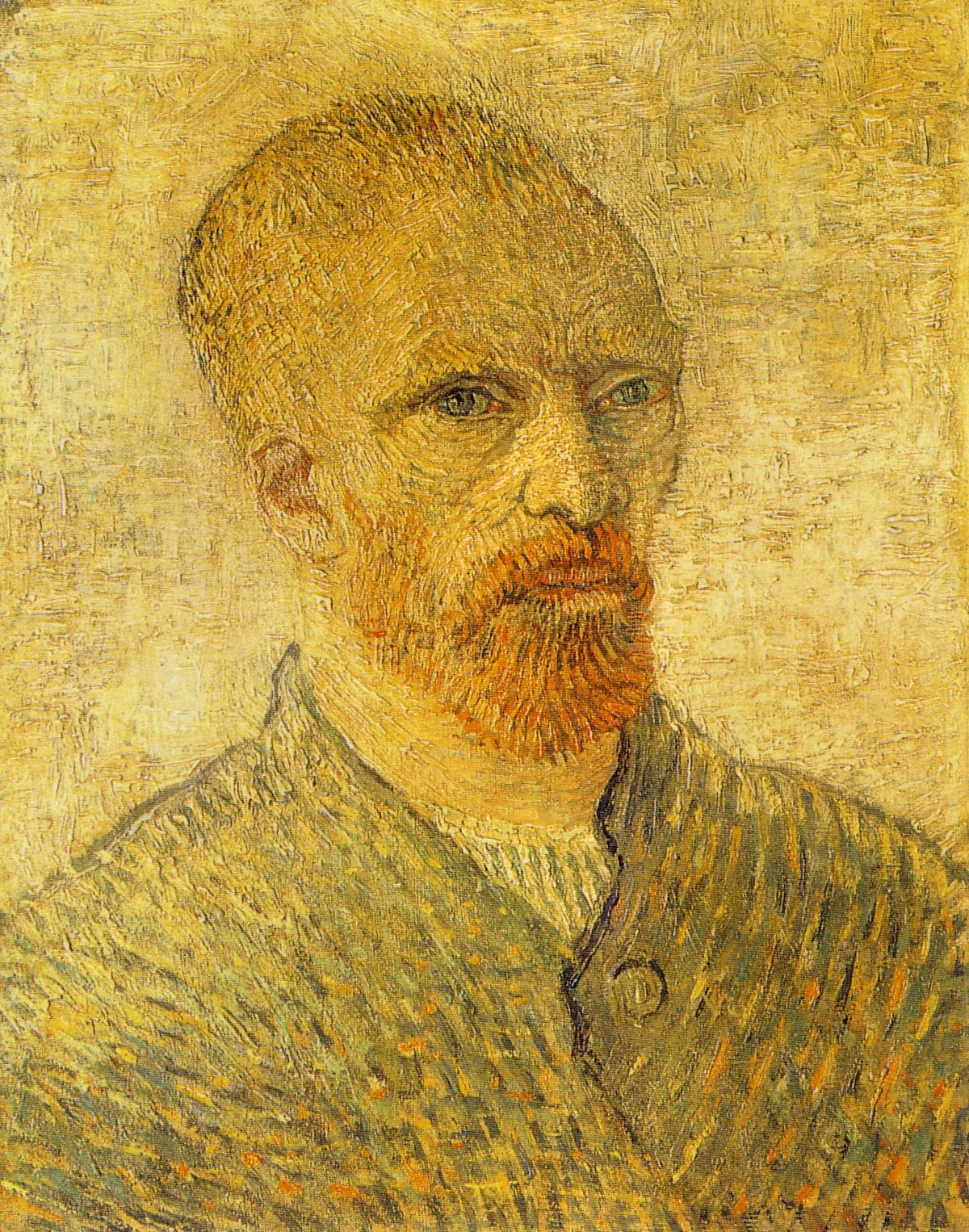 Fake Van Gogh “Self-portrait” (probably 1920s)

Photograph courtesy of Stefan Koldehoff, Cologne

