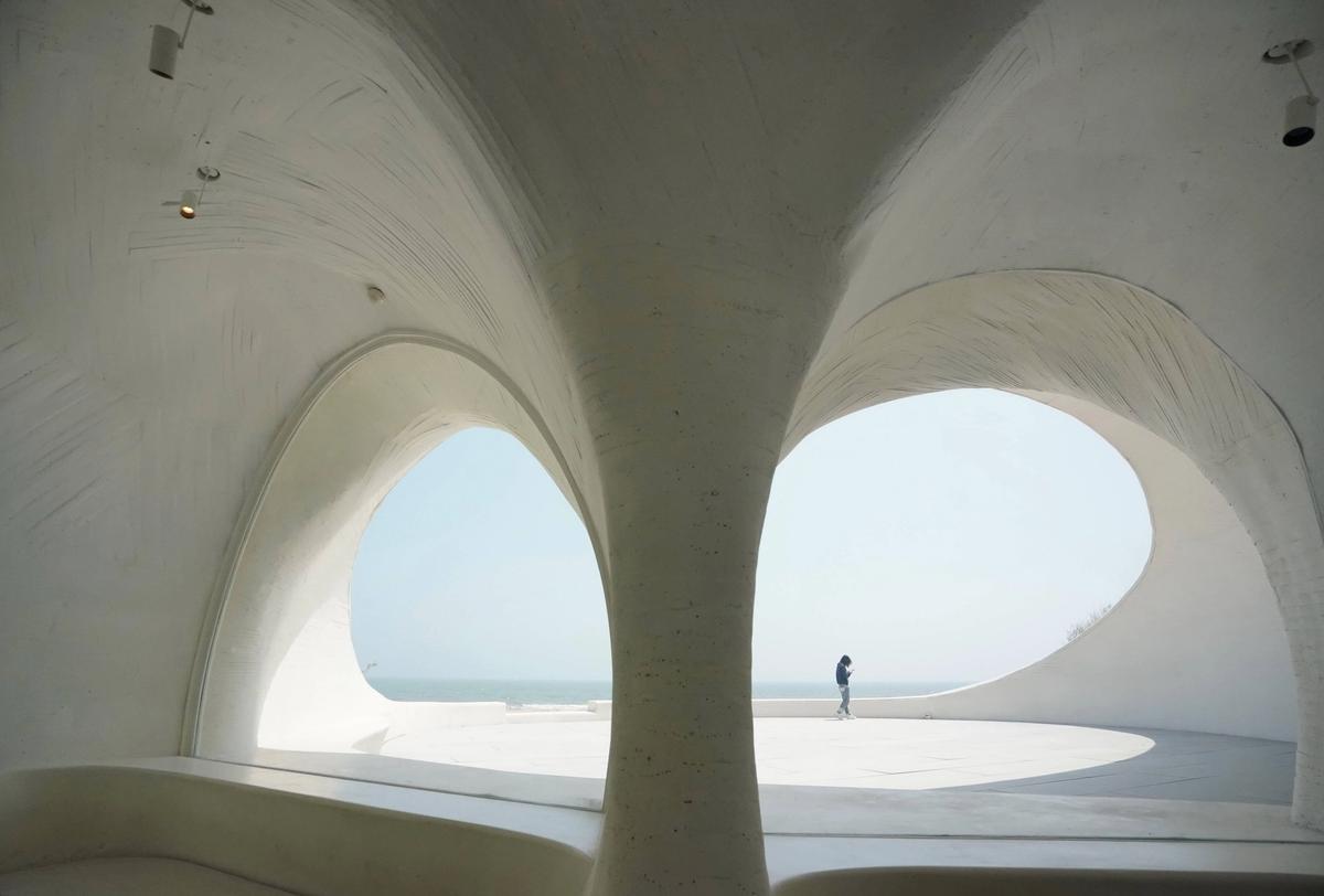 A view of UCCA Dune, which opened in 2018
Photo: Imago / Alamy Stock Photo