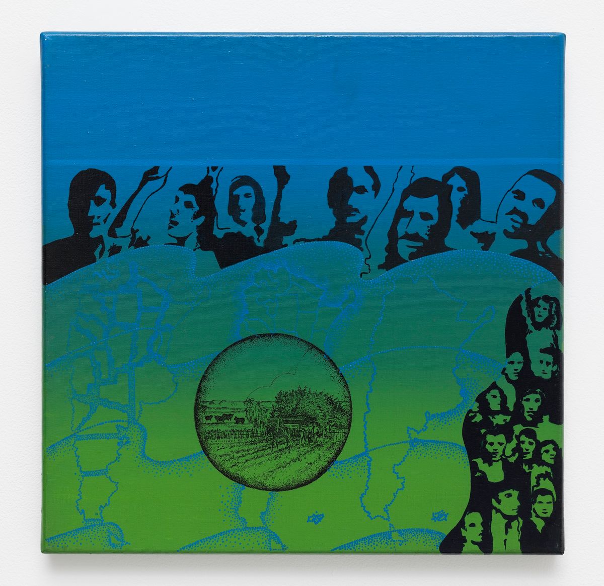 Elda Cerrato, El sueño de la casita propia III, 1976 © Estate of Elda Cerrato. Courtesy of Galerie Lelong, New York