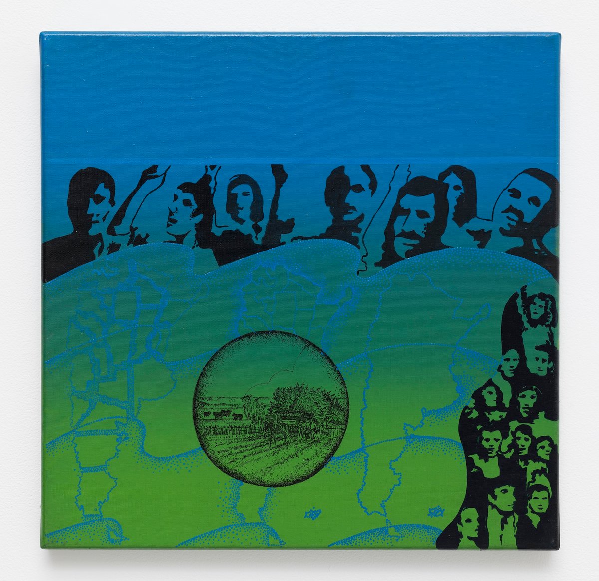 Elda Cerrato, El sueño de la casita propia III, 1976 © Estate of Elda Cerrato. Courtesy of Galerie Lelong, New York