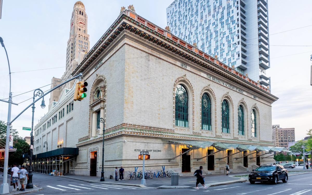 Brooklyn Academy of Music. Ajay Suresh/ Wikimedia Commons