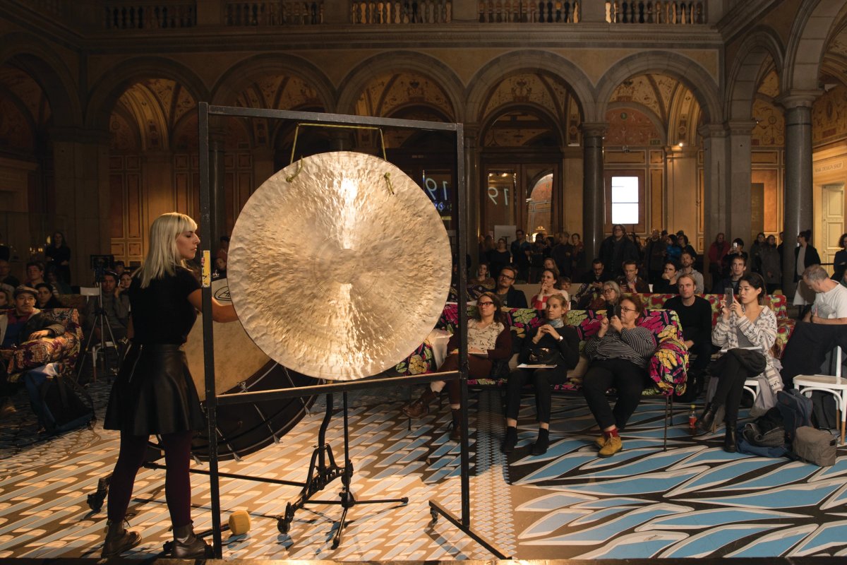 Moon Ribas feels the earth move during Vienna Art Week courtesy Lorenz Seidler