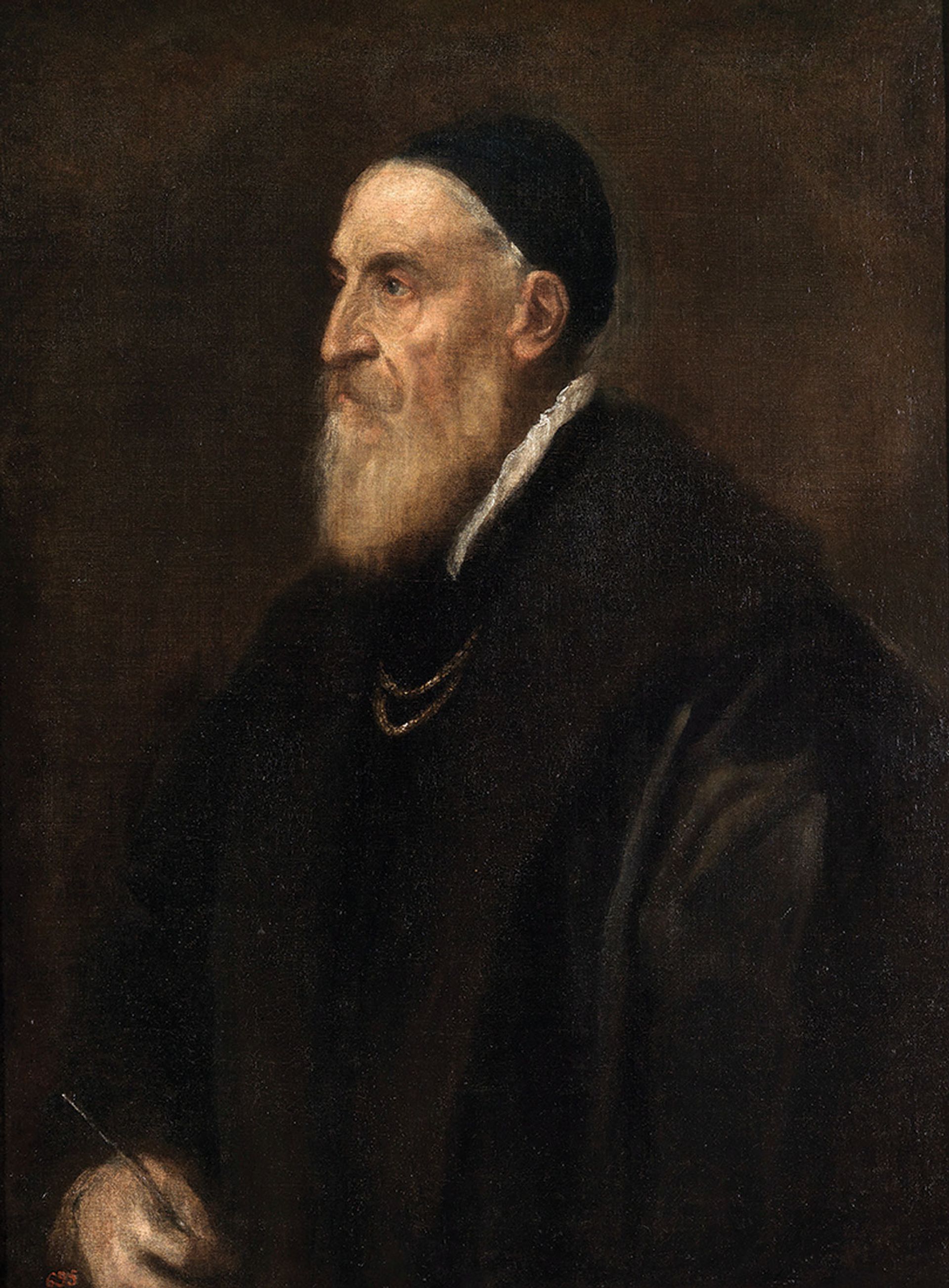 泰安的自画像（大约1567左右）Museo del Prado，马德里