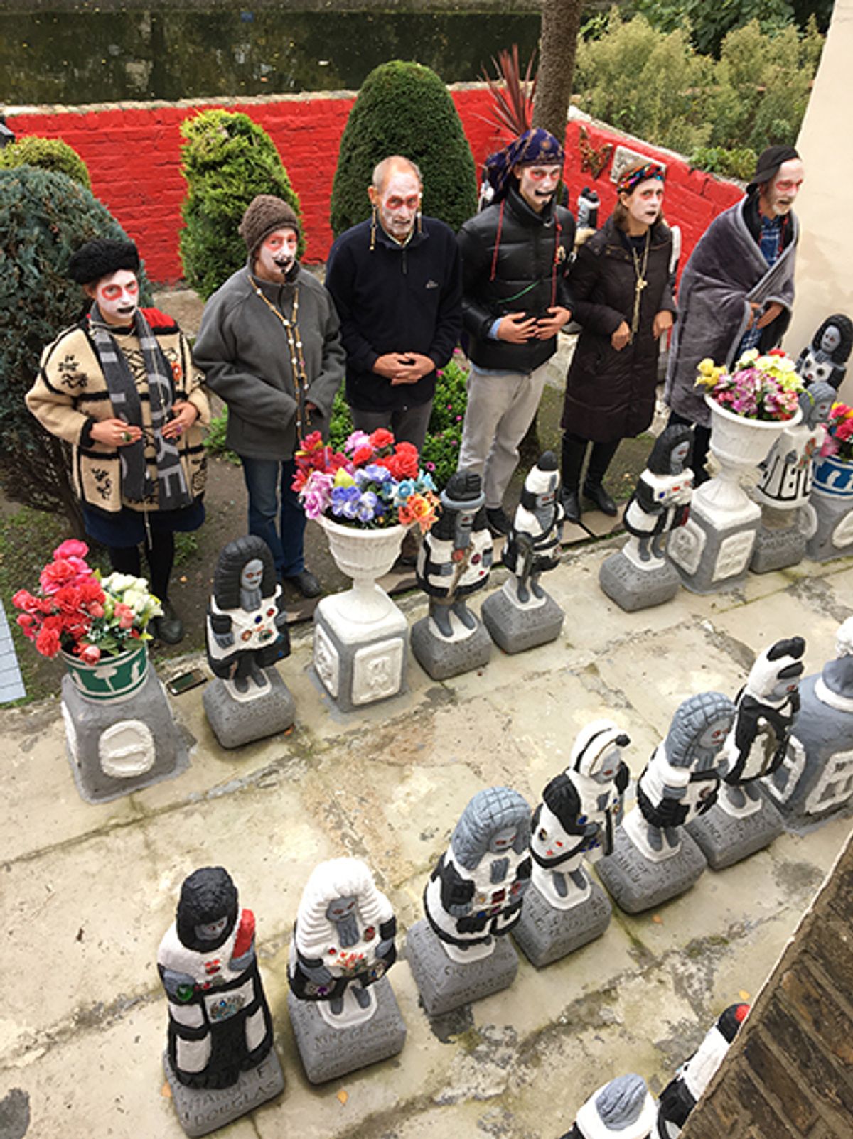 A band of local grassroots supporters trying to protect Gerry's Pompeii © Andy Holden