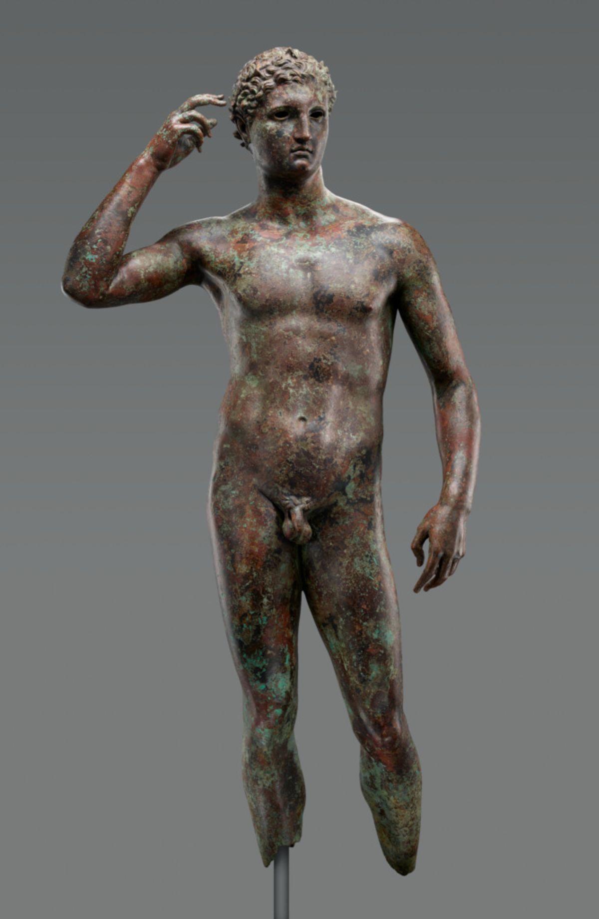 The J. Paul Getty Museum's Statue of a Victorious Youth , 300–100BC J. Paul Getty Museum