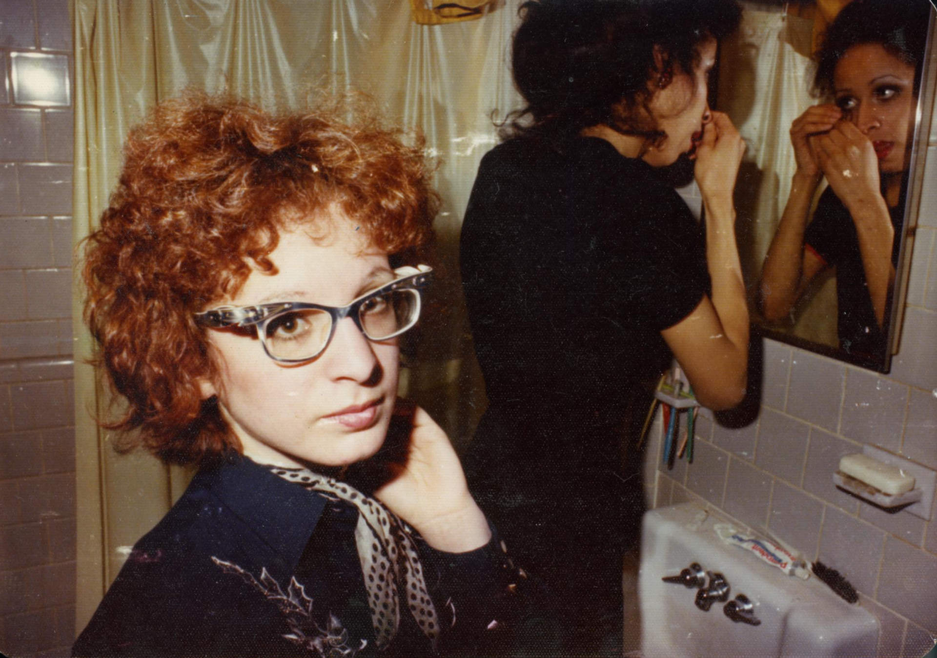 A young Nan Goldin in All the Beauty and the Bloodshed (2022)

Courtesy of IMDb