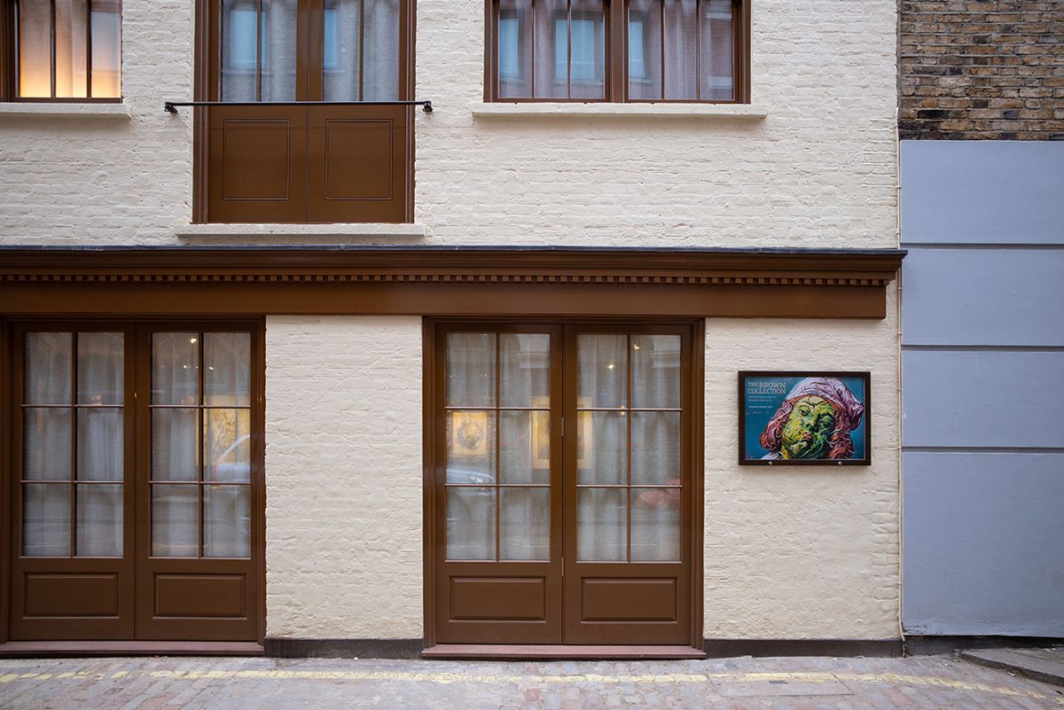 Bentinck Mews, London where the Brown Collection will be housed. 

© Edgar Laguinia