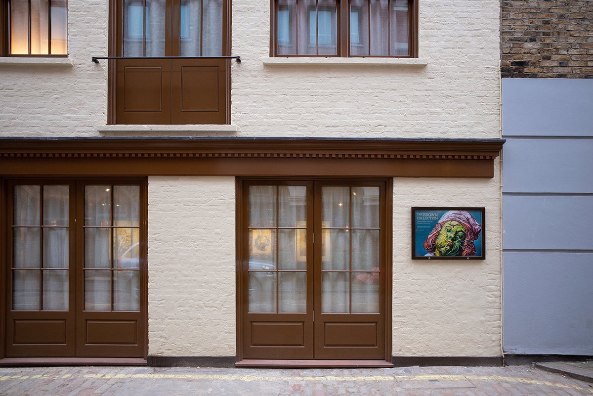 Bentinck Mews, London where the Brown Collection will be housed. 
© Edgar Laguinia