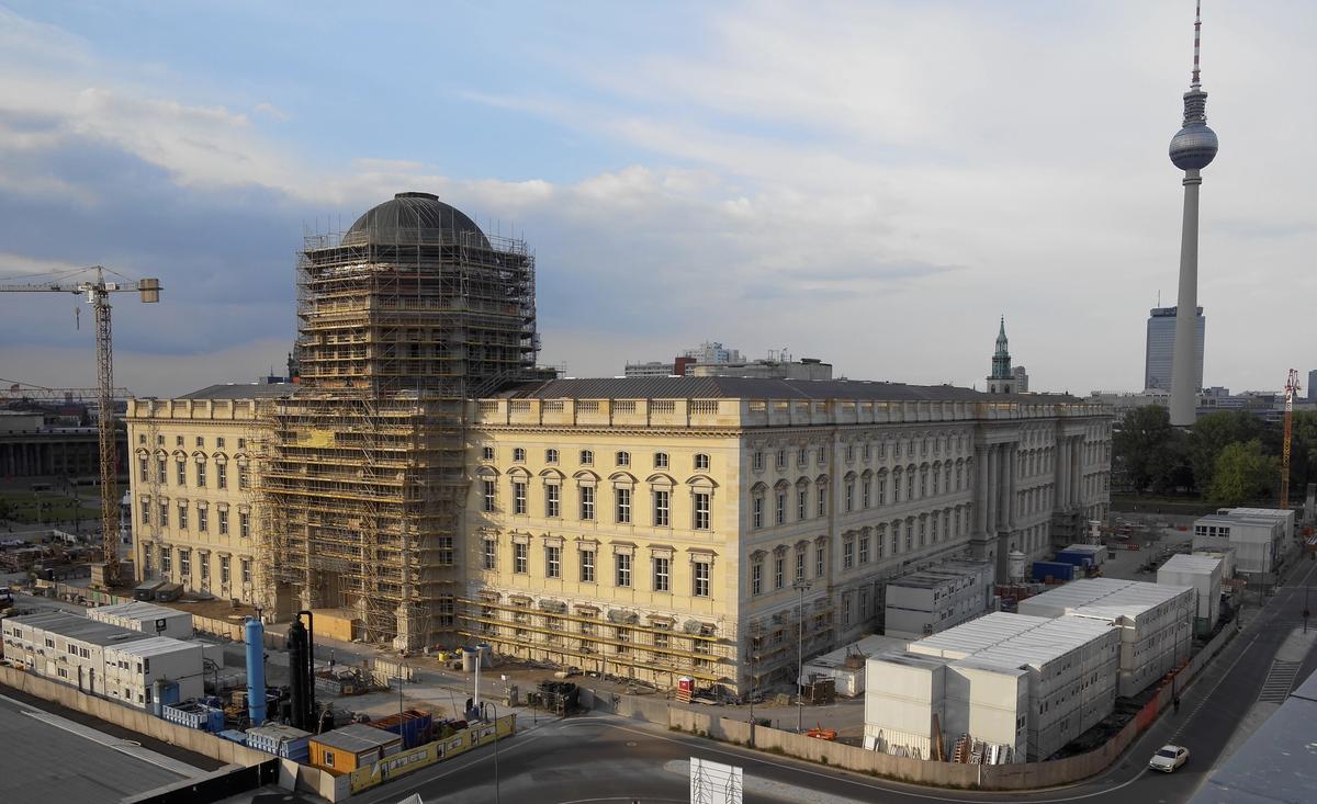 Officials say it is "not realistic" to open the Humboldt Forum in 2019 © SHF