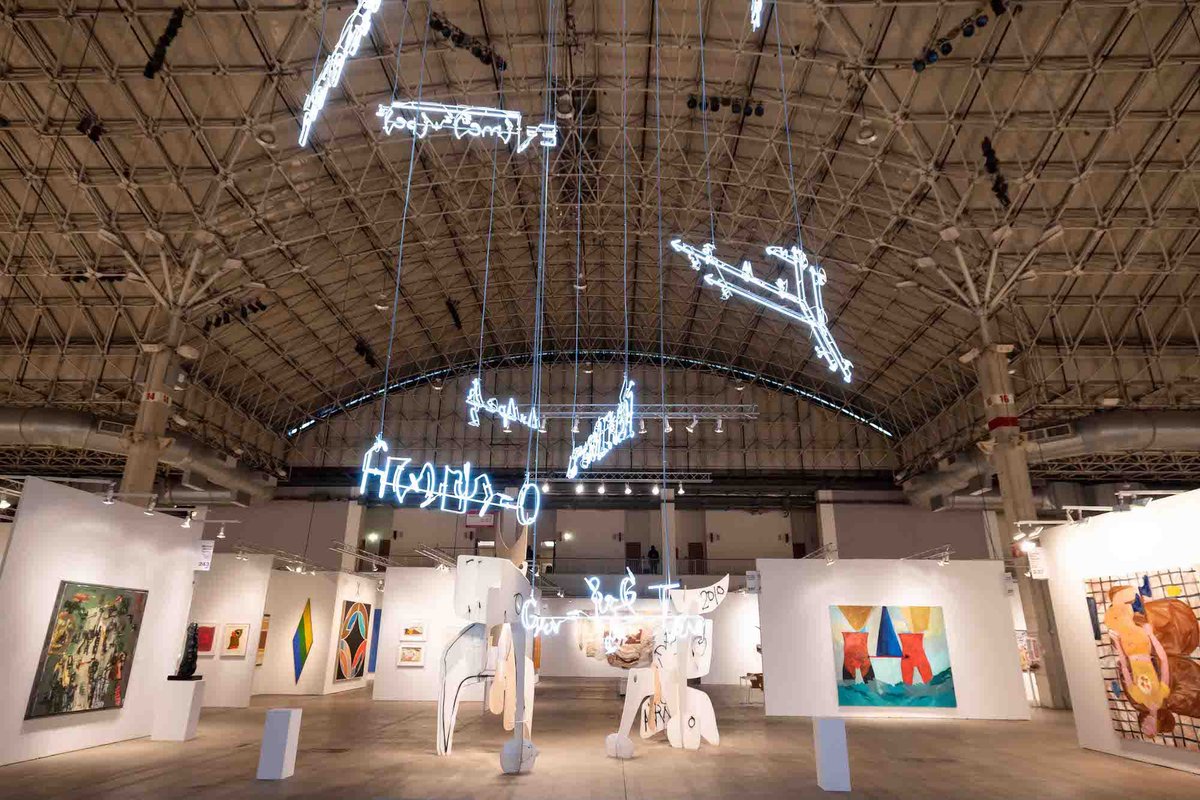 A view of the Expo Chicago fair in 2023. Courtesy Expo Chicago