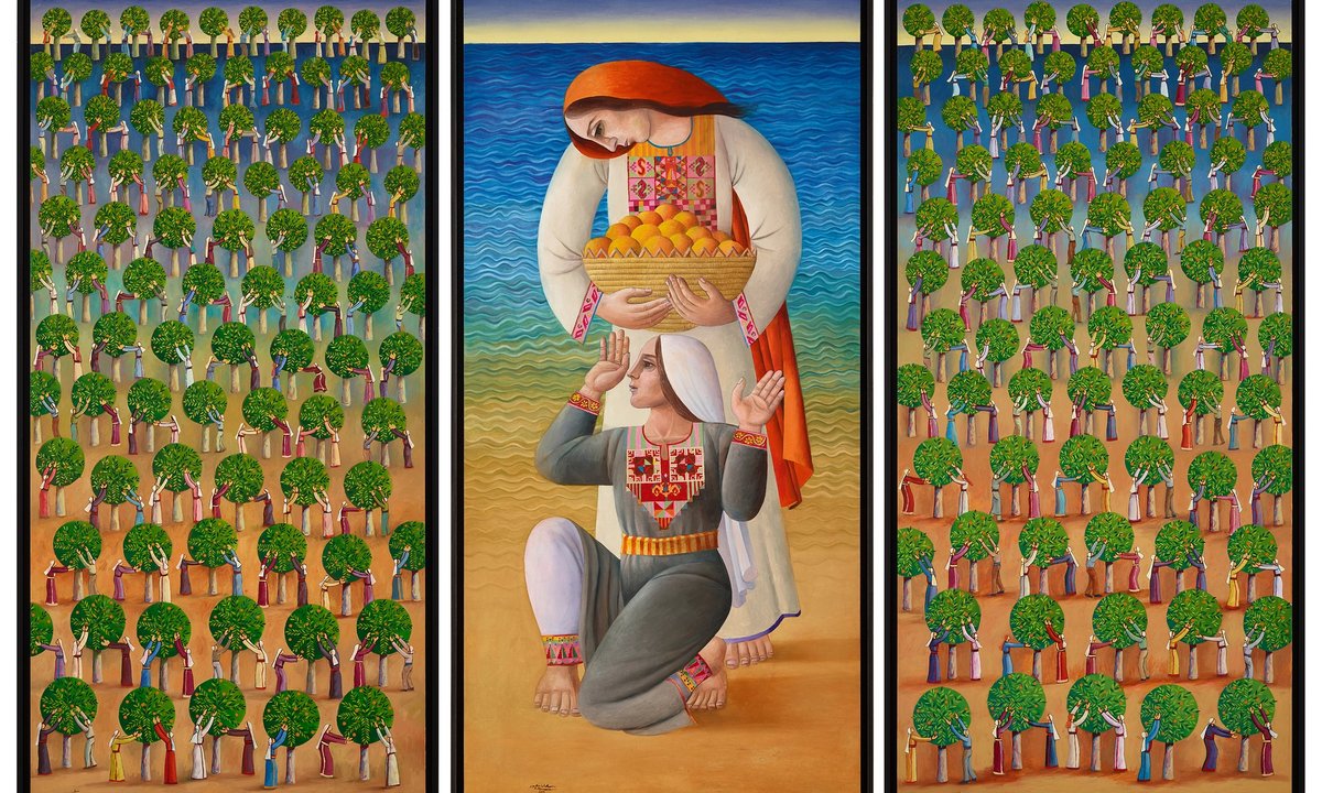 Textiles weave tales of Palestine's rich but troubled history