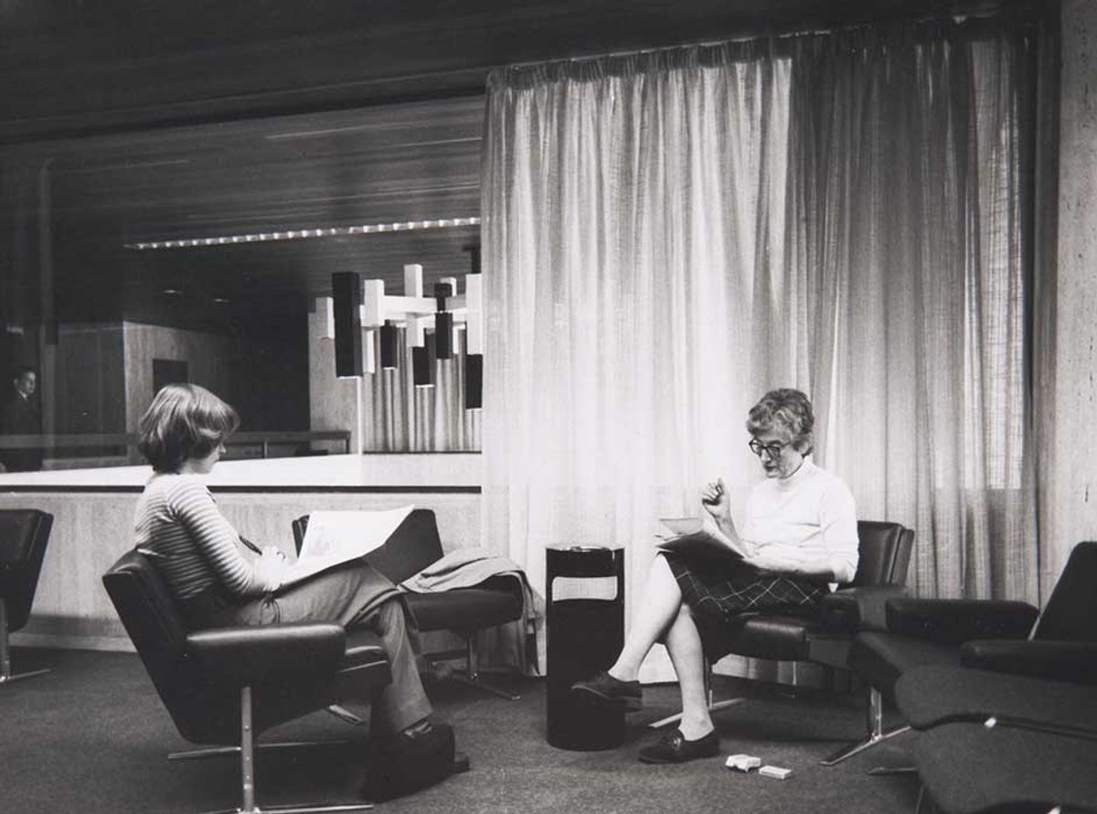 Back in the days when museums had smoking rooms
© National Gallery, London
