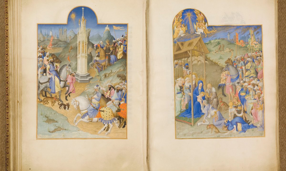 Tres Riches Heures: Chantilly exhibition offers 'once-in-a-lifetime opportunity' to see famed medieval manuscript