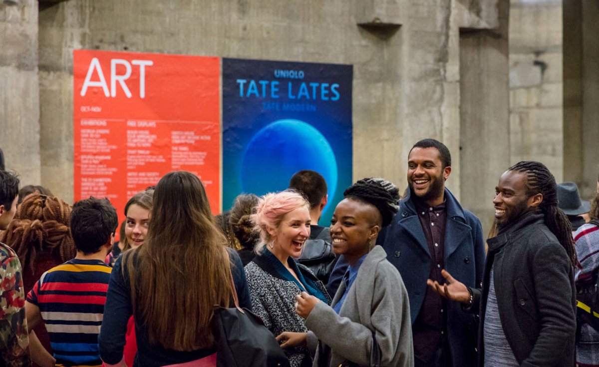 Uniqlo Tate Late Tate. Photo: Dan Weill