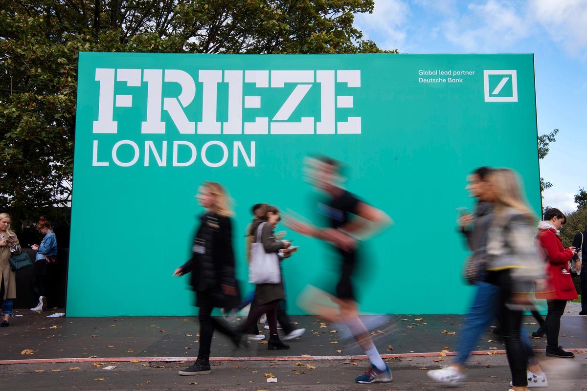 Frieze London in 2019 Photo by Linda Nylind. Courtesy of Linda Nylind/Frieze