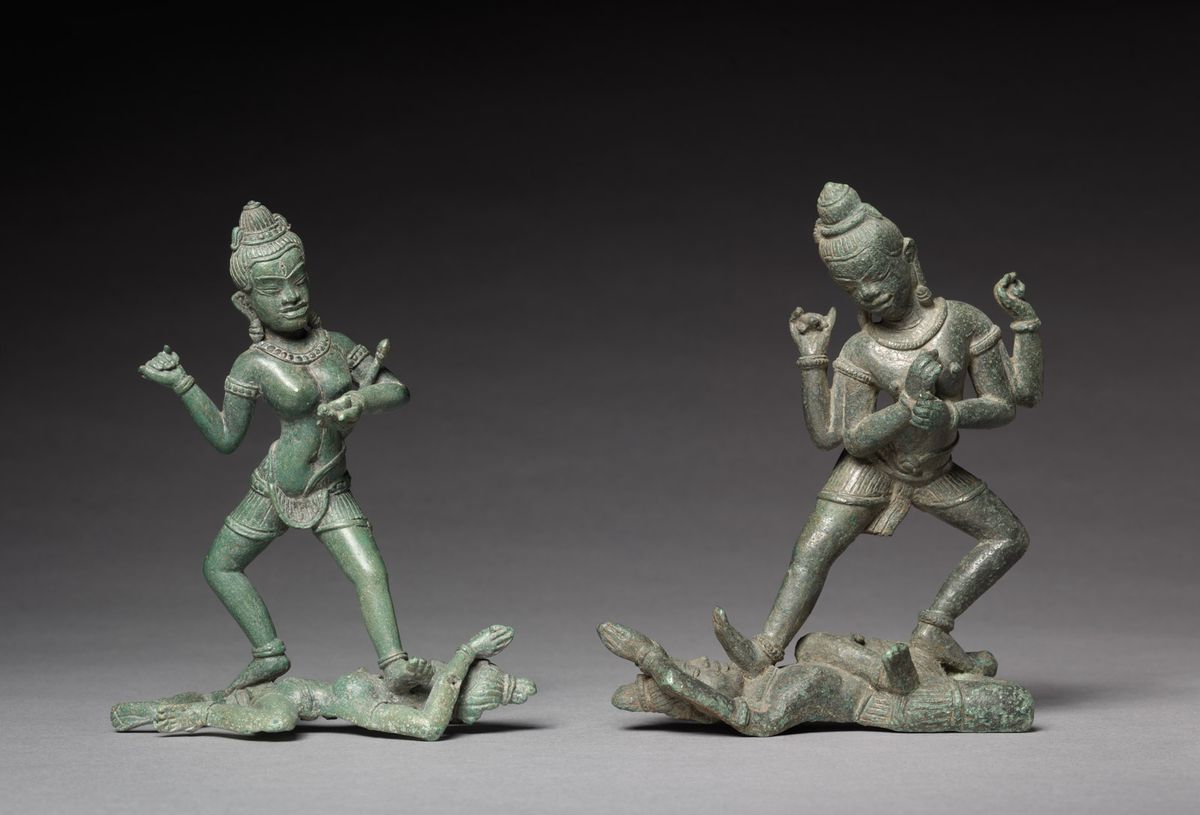 Shamvara and A Dakini (around 1100) was donated to the Cleveland Museum of Art by Douglas Latchford in 1983 Creative Commons, courtesy Cleveland Museum of Art