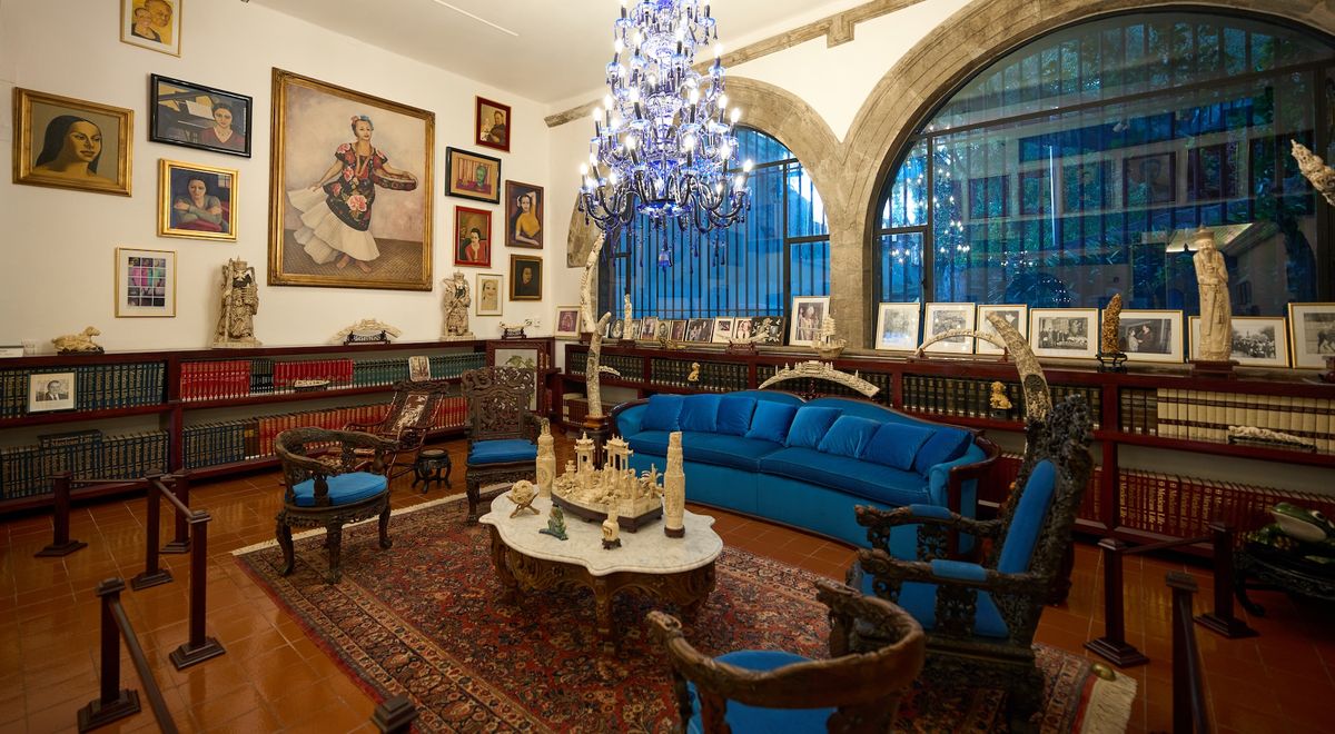 Dolores Olmedo’s private spaces are newly accessible to the public at her namesake museum in Mexico City Courtesy the Museo Dolores Olmedo