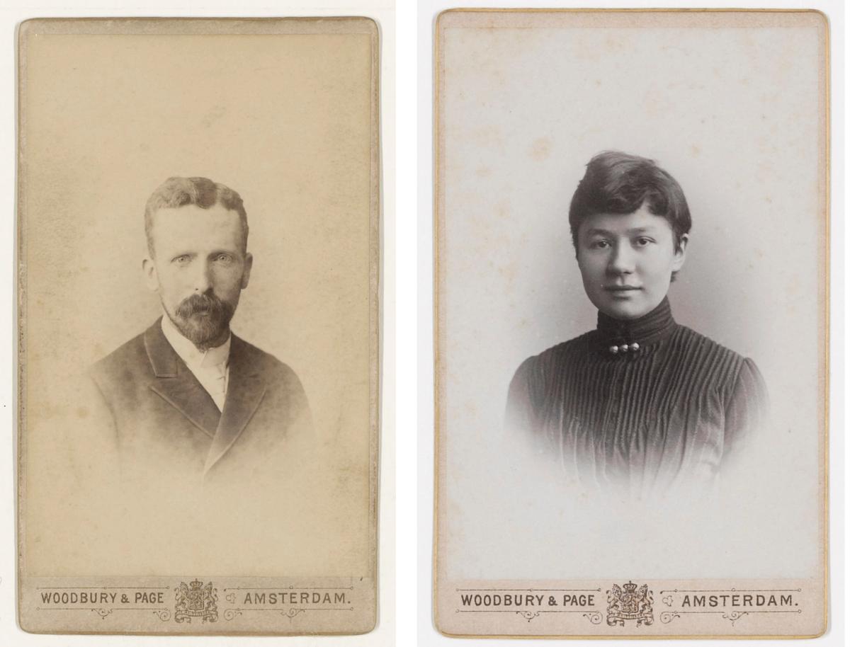 Engagement photographs of Theo van Gogh and Jo Bonger (early 1889)
Van Gogh Museum, Amsterdam (Vincent van Gogh Foundation)